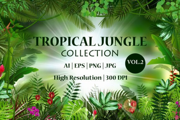 Download Tropical Jungle Background Vol.2 - Background Collection