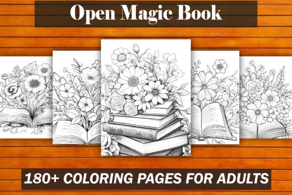 Download Open Magic Book Coloring Pages - Book coloring pages Collection