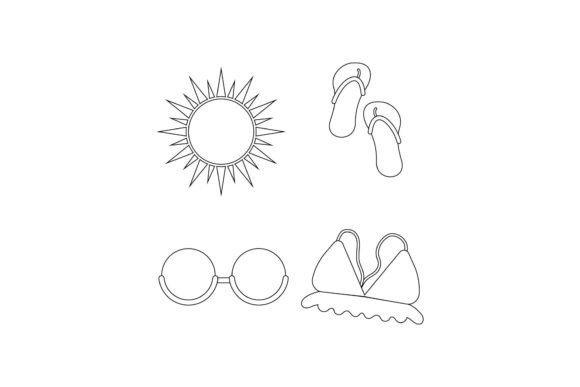 Download Summer Vacation Coloring Page - Vacation Collection