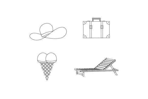 Download Summer Vacation Coloring Page - Vacation Collection